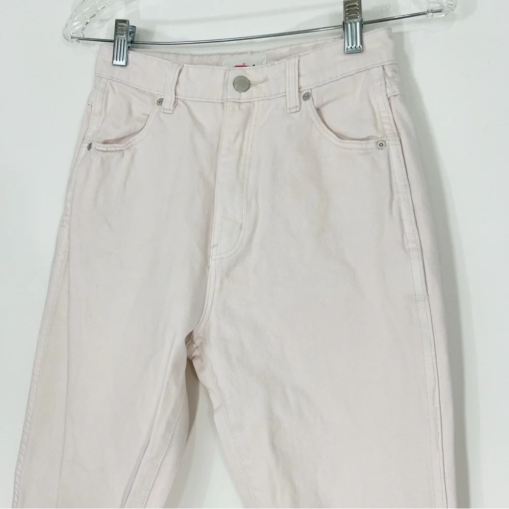 Rolla’s Dusters High Rise Relaxed Jeans in Faded Pink Size 25